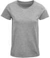 03581 Lds Crusader SOL'S Ladies Crusader Organic T-Shirt Grey Marl colour image